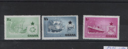 Ghana Michel Cat.No. Mnh/** 17/19 - Ghana (1957-...)