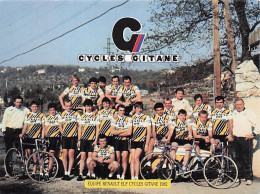 Vélo - Cyclisme -  Equipe Cycliste Gitane  - Renault - 1982 - Cycling