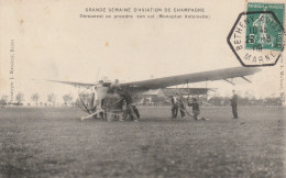 France Cachet Bétheny Aviation Sur Carte Postale 1909 - 1877-1920: Semi-moderne Periode