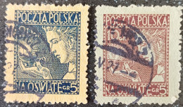 Poland. 1927. Educational Funds. Used. - Usados