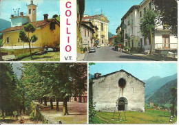 Collio (Brescia) Vedute: Osservatorio Metereologico Fraz. Di Memmo, Chiesa Parrocchiale, Pineta, Chiesa San Rocco - Brescia