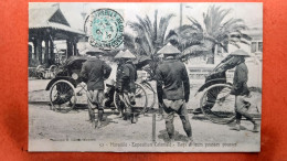 CPA (13) Marseille. Exposition Coloniale. Boys Et Leurs Pousses Pousses.  (7A.1230) - Exposiciones Coloniales 1906 - 1922