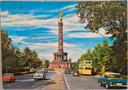 Berlin. Siegesstatue. 70er. - Tiergarten