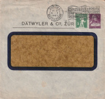 Suisse Entier Postal Privé Zürich 1921 - Entiers Postaux