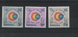 Ghana Michel Cat.No. Mnh/**  185/187 - Ghana (1957-...)