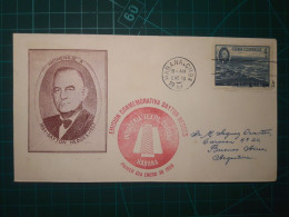 CUBA, Enveloppe FDC Commémorative De "Tribute To Dayton Hedges" Avec Cachet De La Poste Et Timbre-poste Spécial. Années - FDC