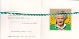 Godelieve Vandenberghe-Vandekerckhove, Wielsbeke 1915, 2016. Honderdjarige. Foto - Obituary Notices