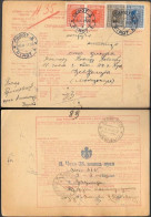 Yugoslavia Packet Parcel Card 1929. Pirot Serbia. Macedonia Djevdjelija - Covers & Documents