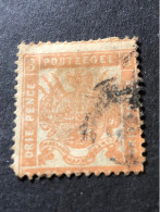 TRANSVAAL. SG 173. 3d. Pale Red   P12. FU. - Transvaal (1870-1909)