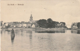 Blokzijl De Kolk Dorpsgezicht Ophaalbrug # 1911  4428 - Other & Unclassified