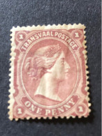 TRANSVAAL. SG 134.  1d Pale Red Brown  MH* - Transvaal (1870-1909)