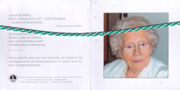 Maria Knockaert-Blondeel, Oostende 1912, 2017. Honderdjarige. Foto - Décès