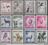 1954 South West Africa Animals 12v. MNH SG N. 154/65 - Sonstige & Ohne Zuordnung