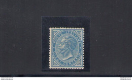 1877 Regno D' Italia - 10 Cent Azzurro, N 27a, Effige Di Vittorio Emanuele II, MNH**, Certificato Expertise Raybaudi Per - Otros & Sin Clasificación