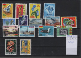 Ghana Michel Cat.No. Mnh/**  295/305 + 313/318 - Ghana (1957-...)