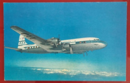 ADVERTISING POSTCARD - PAA'S SUPER-6 CLIPPER - Zeppeline