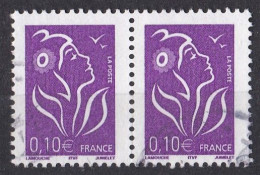 France  2000 - 2009  Y&T  N °  3733  Paire Oblitérée - Used Stamps