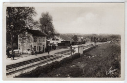 JOUY Sur MORIN - 77 - La Gare - Chemin De Fer Train SNCF - Other & Unclassified