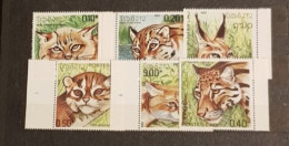 LAOS CATS OF PREY SET MNH - Laos