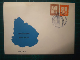 URUGUAY, Enveloppe FDC Commémorative Du "Premier Champion De Football" Avec Cachet De La Poste  Spécial. 28 Août 1990. - Uruguay