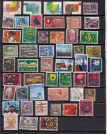 50 TIMBRES   SUISSE    OBLITERES TOUS DIFFERENTS - Sammlungen (ohne Album)