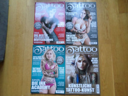 TATTOO Spirit  - 4 X Zeitschrift - 2023/2024 - Sonstige & Ohne Zuordnung