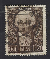 Italia 1949; Nascita Di Vittorio Alfieri , Usato. - 1946-60: Used