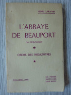 L'Abbaye De Beauport En Kérity-Paimpol, Henri Larivain, 1968, - Bretagne