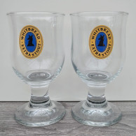 2 Verres Whitbread - Extra Stout - Verres