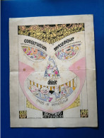 Menu Du Diner Du 27 Mai 1929 Fêtes Du Centenaire De L'école Centrale Des Arts Et Manufactures P. Leprince Ringuet - Menus