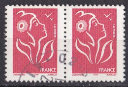 France  2000 - 2009  Y&T  N °  3734  Paire Oblitérée - Used Stamps