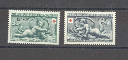 Yvert 937-938 - Croix Rouge  - Série De 2 Timbres Neufs Sans Traces De Charnières - Neufs