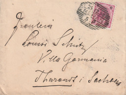 Autriche Lettre Meran 1898 - Briefe U. Dokumente