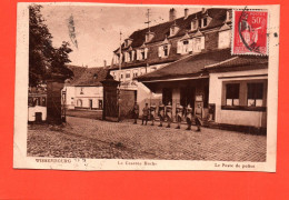 WISSEMBOURG La Caserne HOCHE  Le Poste De Police ( Militaires)   ( 20 04 1934 ) 67 (2 Scans) 21712 - Wissembourg