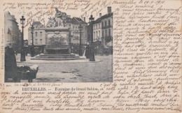 Bruxelles VED - NIAS BRUXELLES. – Fontaine Du Grand Sablon. - Monuments