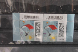 Deutschland 2023 Welt Der Briefe; 61 C.,MiNr. 3736; Waager. Paar Mit EAN Oben, MNH - Unused Stamps