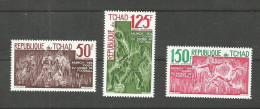 TCHAD POSTE AERIENNE N°148 à 150 Neufs** Cote 4.75€ - Tchad (1960-...)