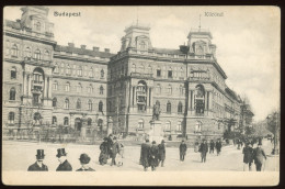 Hungary BUDAPEST 1900. Ca.  Old Postcard,  Körönd - Hongrie