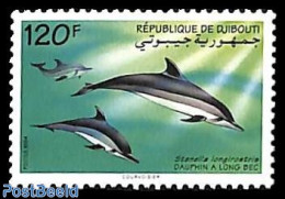 Djibouti 1994 Dolphin 1v, Mint NH, Nature - Sea Mammals - Yibuti (1977-...)