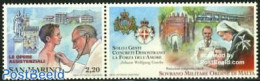 San Marino 2006 Souverain Order Of Malta 1v+tab [:], Mint NH, Health - History - Health - St John - Coat Of Arms - Unused Stamps