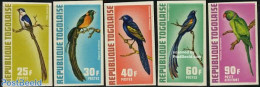 Togo 1972 Birds 5v Imperforated, Mint NH, Nature - Birds - Togo (1960-...)