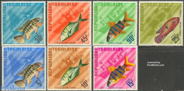 Togo 1967 Fish 7v, Mint NH, Nature - Transport - Fish - Ships And Boats - Fishes