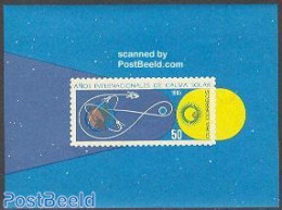Cuba 1965 Quiet Sun Year S/s, Mint NH, Science - Transport - Astronomy - Space Exploration - Ungebraucht
