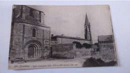 Carte Postale Ancienne ( AA5 ) De St émilion , église Collégiale - Saint-Emilion