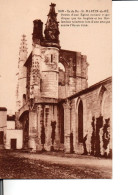 3473 Et 3509. LE LOT DE 2 CPA. Ile De Ré.  St-MARTIN-de-RE. Restes D'une église Romane.    TRES BON ETAT.  Voir 3 SCANS - Ile De Ré