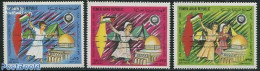 Yemen, Arab Republic 1982 Palestine Children 3v, Mint NH - Autres & Non Classés