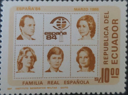 OH) 1984 SPAIN,  JUAN CARLOS, SOFIA OF GREECE, CRISTINA DE BROBON, PRINCE OF ASTURIAS FELIPE DE BORBON, ELENE BORBON, SP - Other & Unclassified