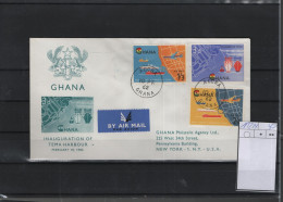 Ghana Michel Cat.No. FDC 112/114 - Ghana (1957-...)