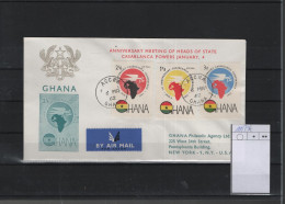 Ghana Michel Cat.No. FDC 115/117 - Ghana (1957-...)