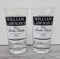 2 Verres à Whisky William Lawson's Rare Scotch Whisky Scotland - Gläser